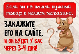Магазин канцтоваров «Канцелярская мышь»